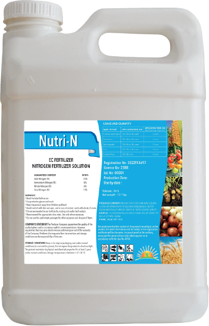 NATUREL FERTİLİZER NUTRİ-N